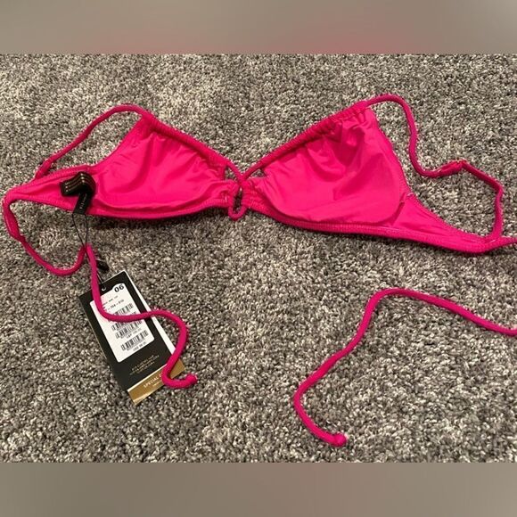 ViX NWT Swimwear Firenze Jane Bikini Top Pink Size: D Cup - Picture 7 of 10